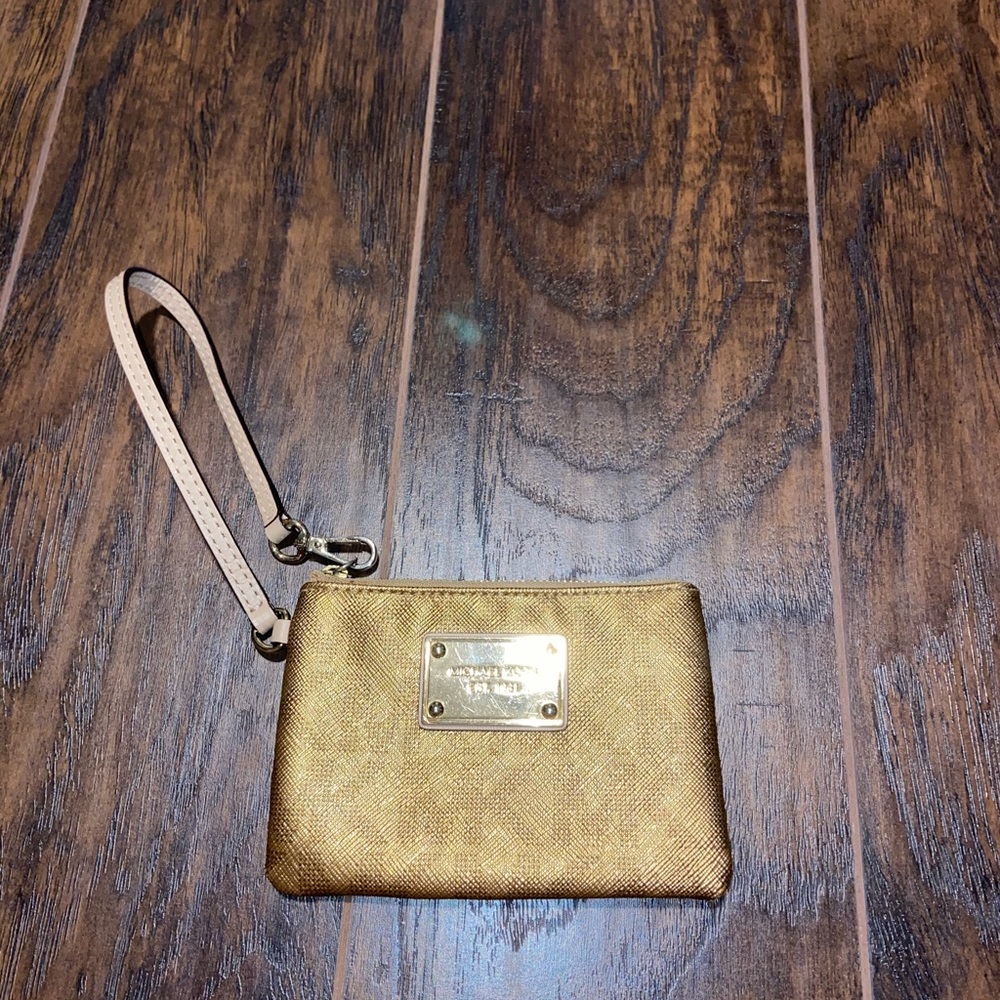 Gold MK clutch